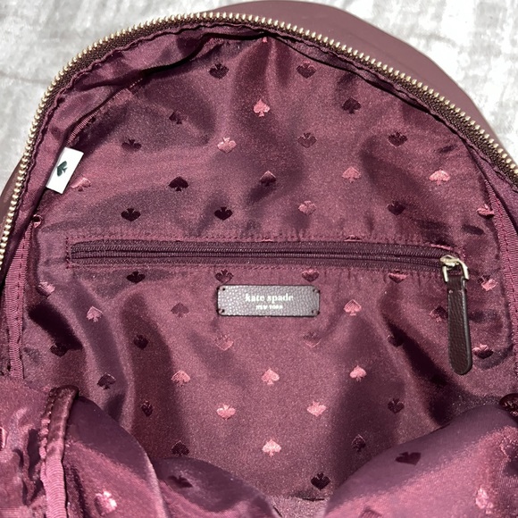 Small Kate Spade Back Pack, slightly used - Picture 3 of 6